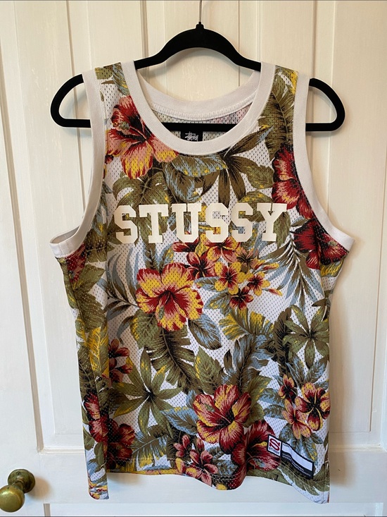Stussy Other - Stussy Floral Mesh Tank Top
